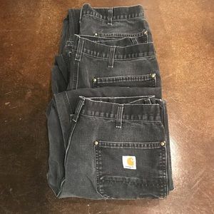 Carhartt pants (set of 3) 36x30